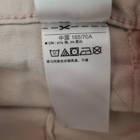 🏆168 Gap Denim Girlfriend Shorts Dusty Rose - Picture 7 of 10